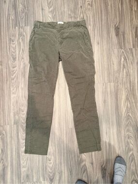 Frame Men's Olive Green Casual Pants